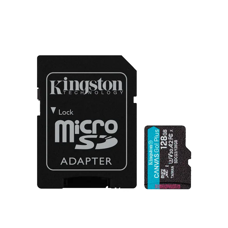 Kingston Canvas Go Plus 128GB microSD SDCG3/128GB